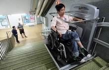 Access for the Physically Disabled in Beijing subway