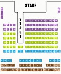 Seat Map of Zhengyici Theater