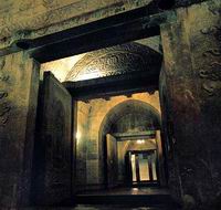 The underground palace of Yuling (Qianlong Tomb)