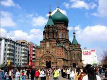 the St. Sofia Church in Harbin