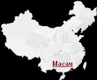 Macau Location in Chinamap