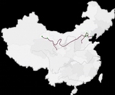 China Great Wall Map