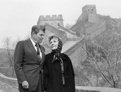 Ronald Reagan visited Great Wall in 1984