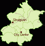 Shuiguan in Beijing Maps