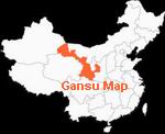 Zhangye Map, Gansu Map
